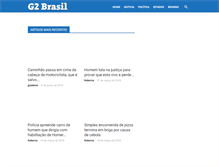 Tablet Screenshot of g2brasil.com.br